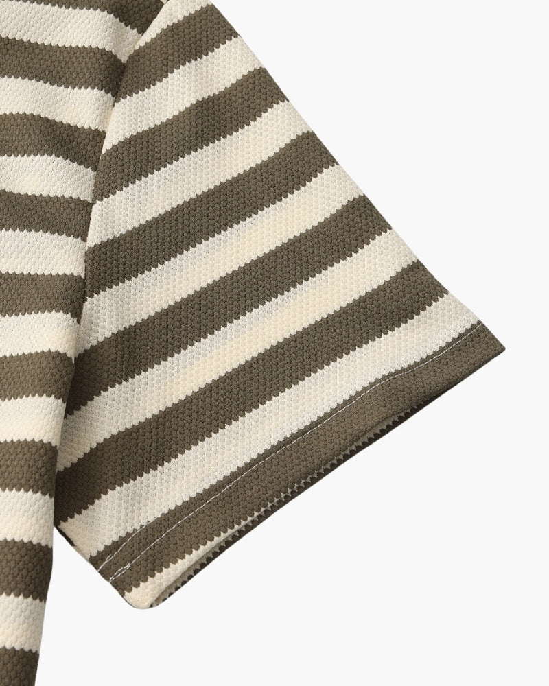 Camisa Polo Masculino - 'Clássica Listras'