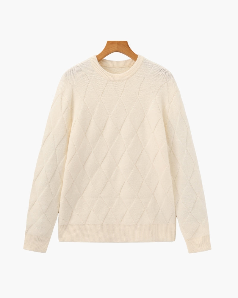 Suéter Diamante Tricot – Off White