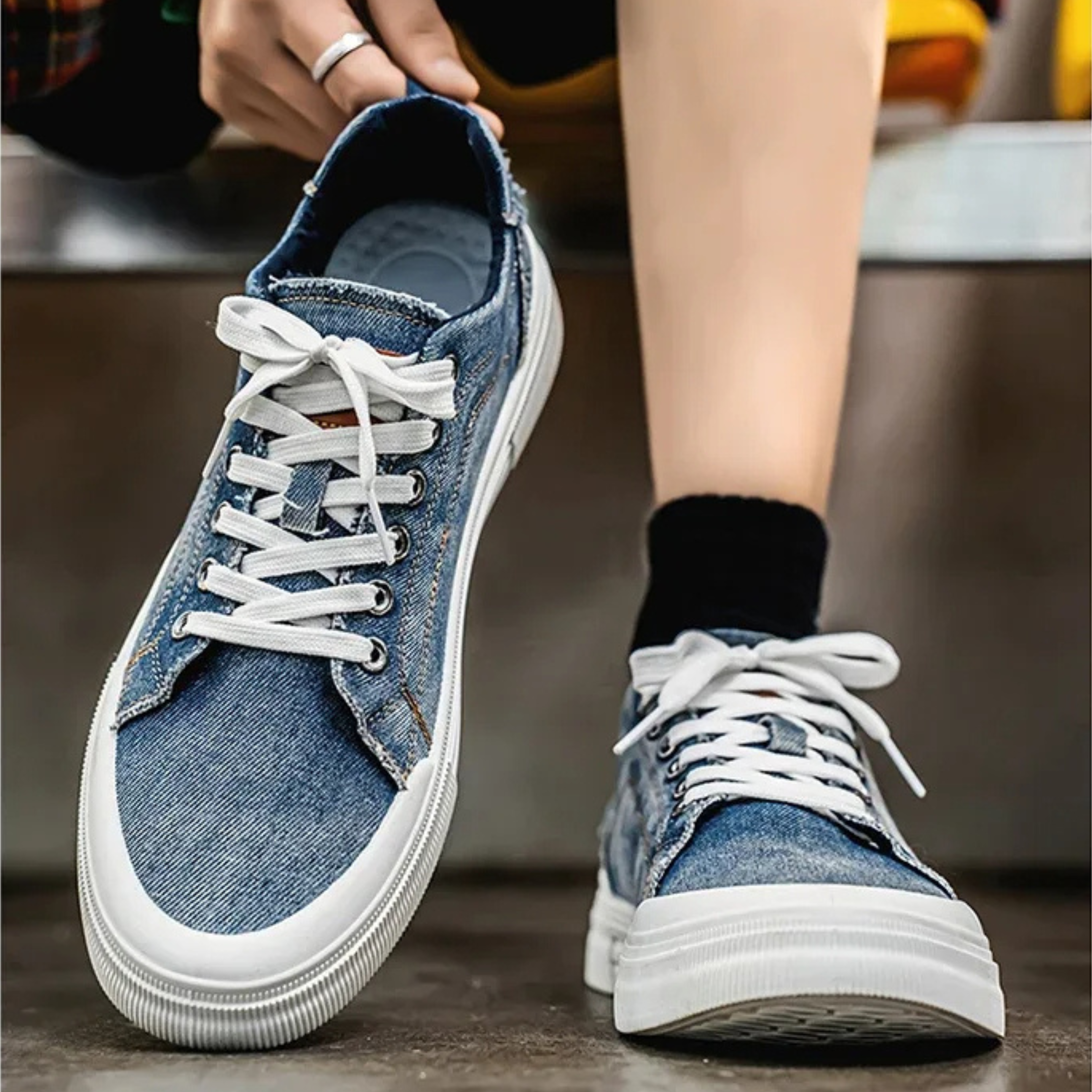 Tênis Casual Masculino - 'Denim Prime'