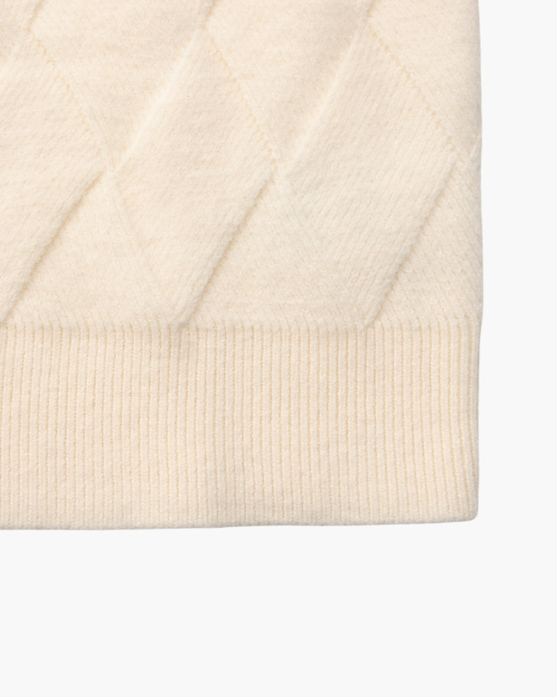 Suéter Masculino - 'Tricô Diamante'