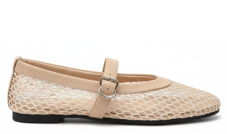 Sapatilha Feminina - 'Flat Mesh Milano'