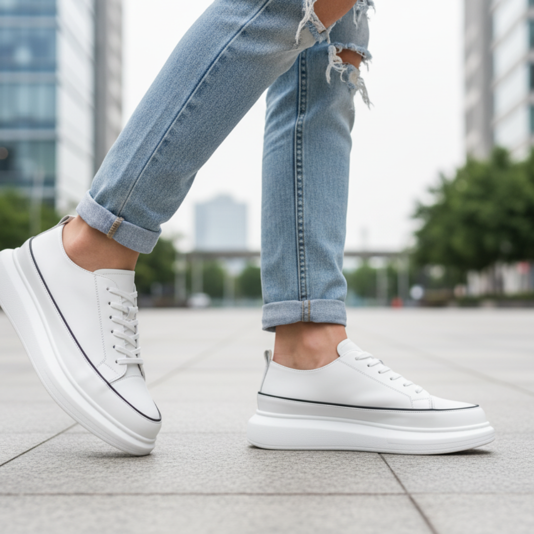 Tênis Casual Masculino - Avenir Blanc