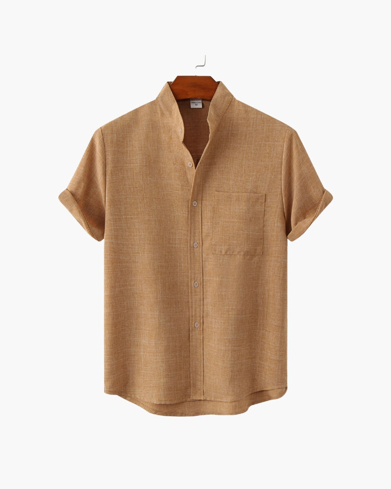 Camisa Breeze – Natural Linen Fit