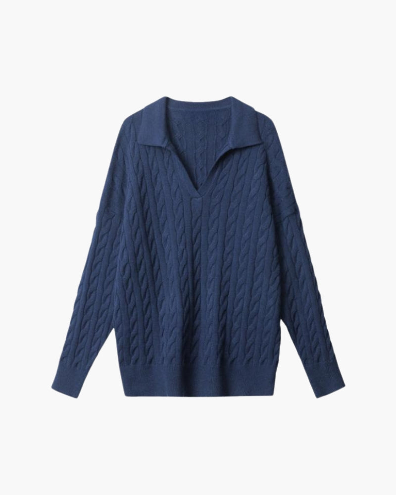 Suéter Trançado – Clássico Premium