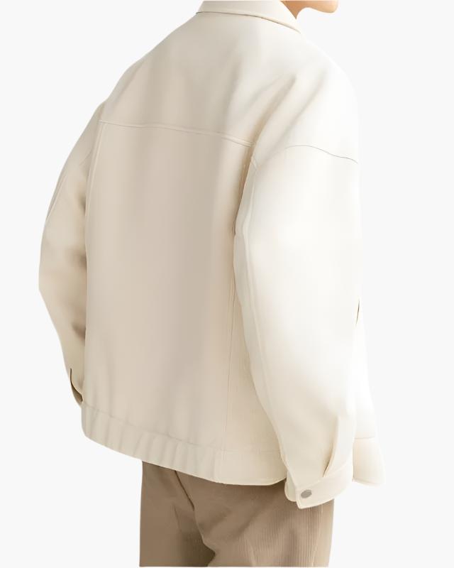 Jaqueta Ivory – Minimal Soft Jacket