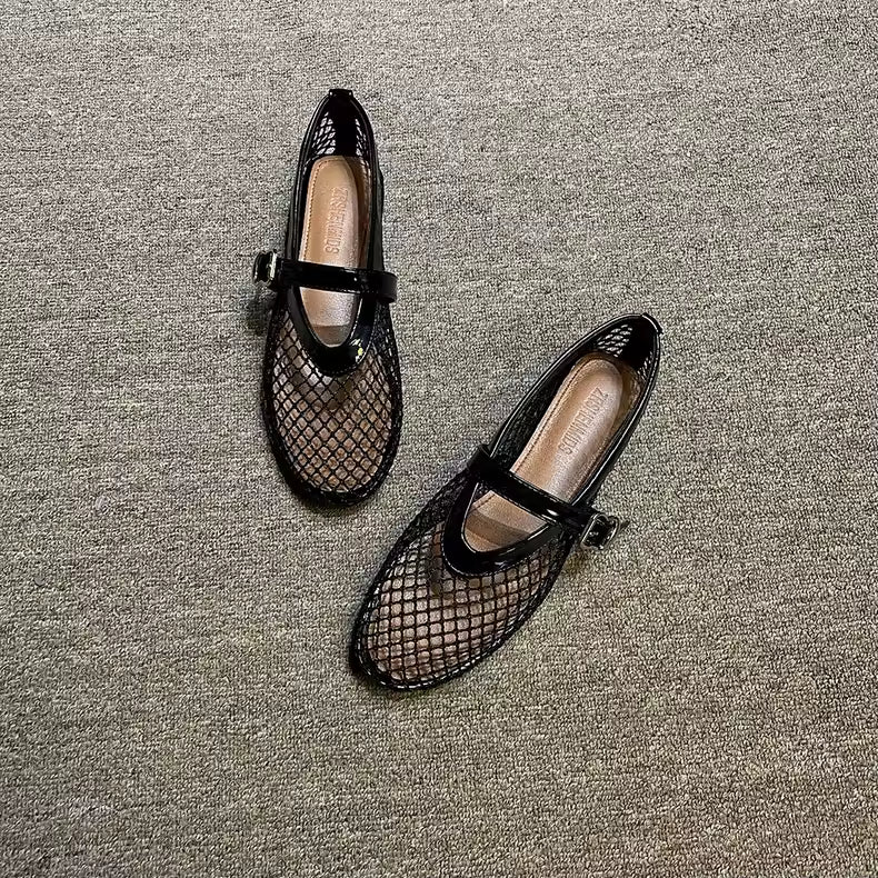 Sapatilha Feminina - 'Flat Mesh Milano'
