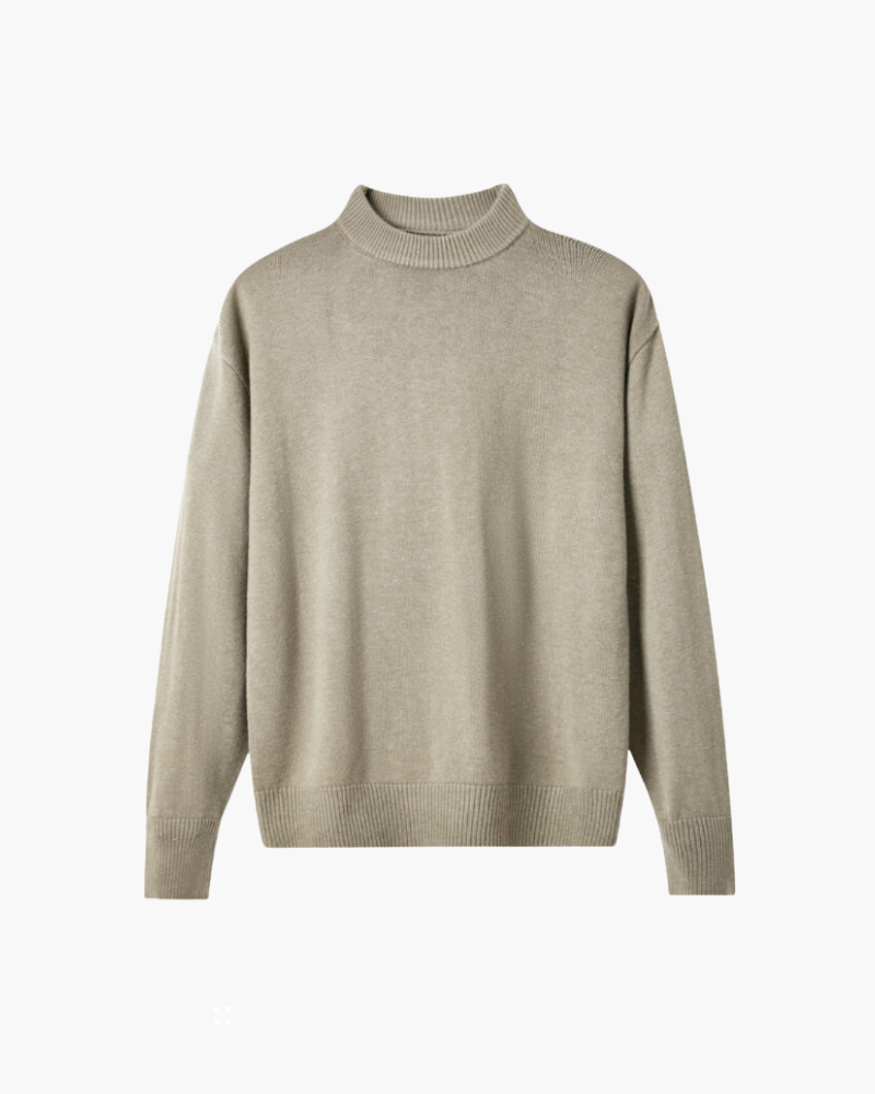 Suéter Gola Alta – Minimal Soft Knit