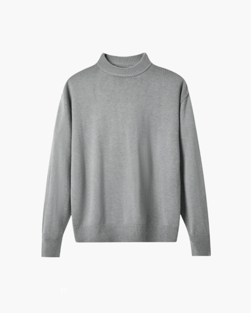 Suéter Gola Alta – Minimal Soft Knit