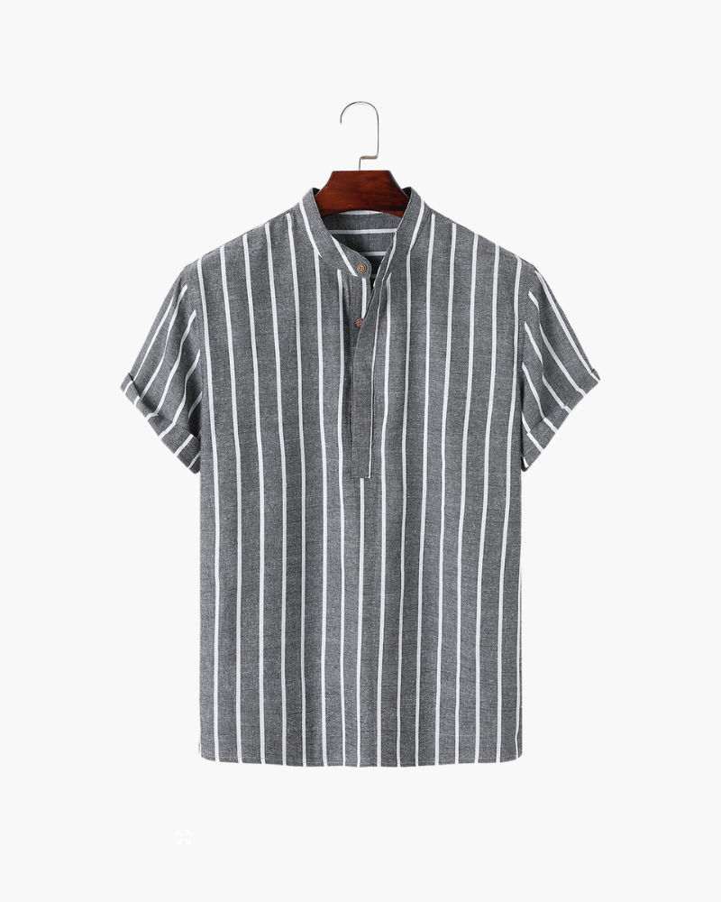 Camisa Listrada – Riviera Collar