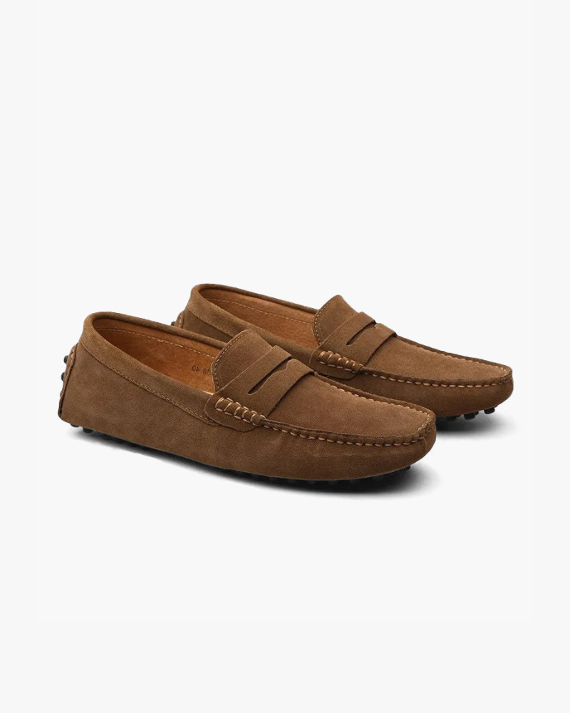 Rivelle Suede Driver Loafers