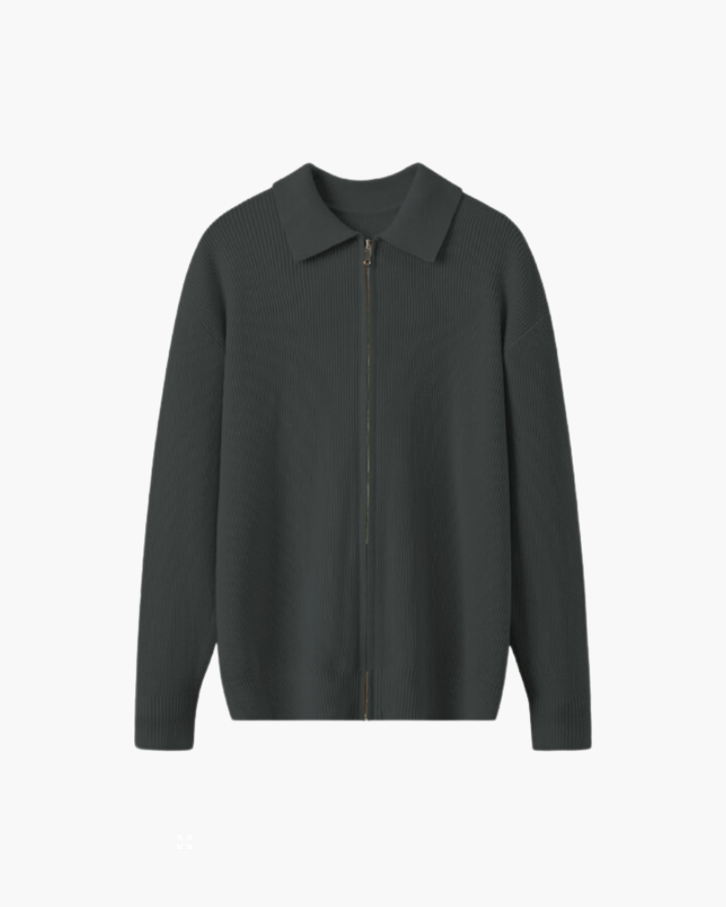 Cardigã Urbano – Zíper Premium