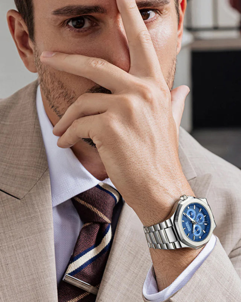 Aço Marinho - Relógio