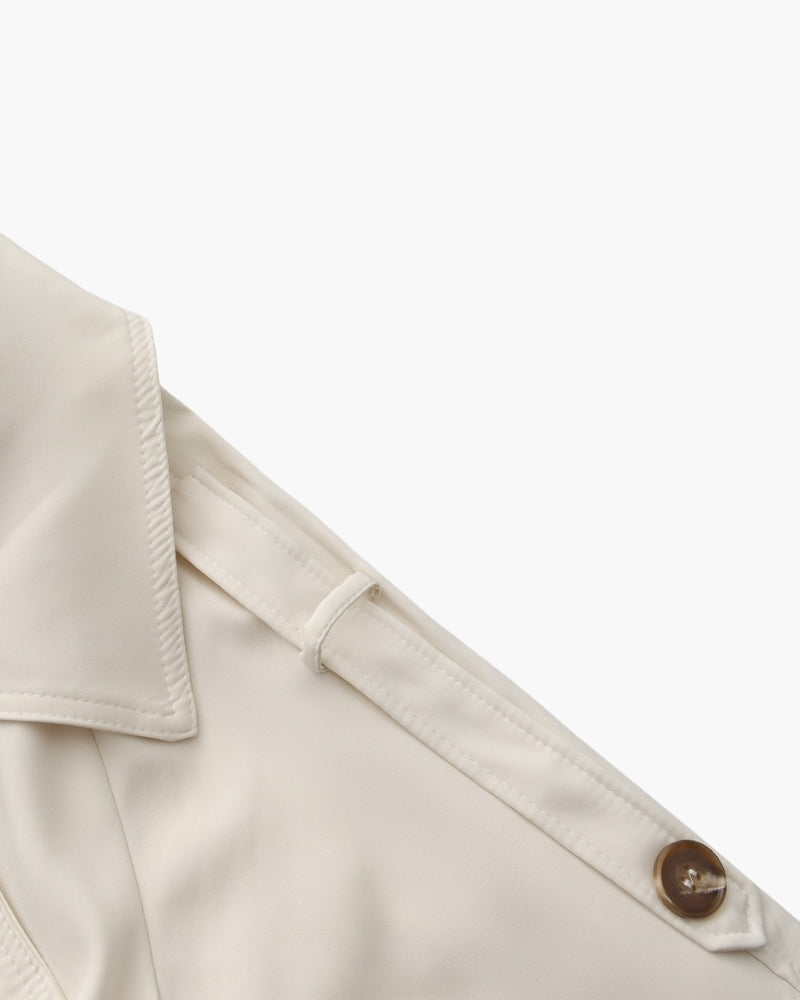 Trench Cloud – Minimal Classic Coat