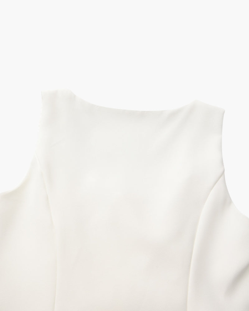 Vestido Branco - 'Conjunto Alfaiataria'