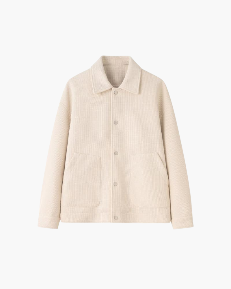 Jaqueta Ivory – Minimal Soft Jacket