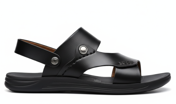 Sandália Masculina de Couro - Vittorio