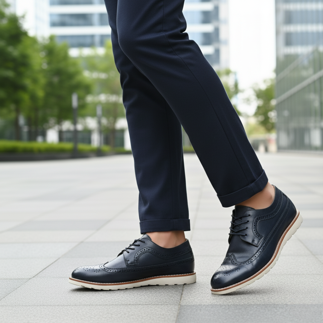 Sapato Social - 'Avernon Bleu'