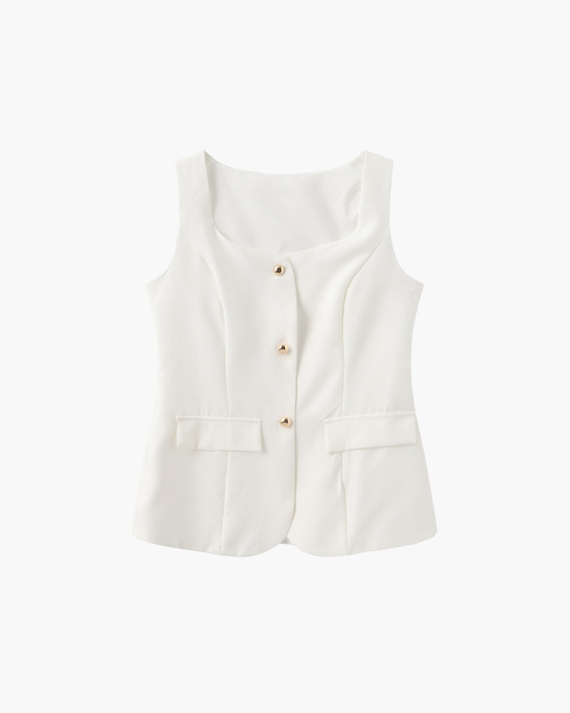 Vestido Branco - 'Conjunto Alfaiataria'