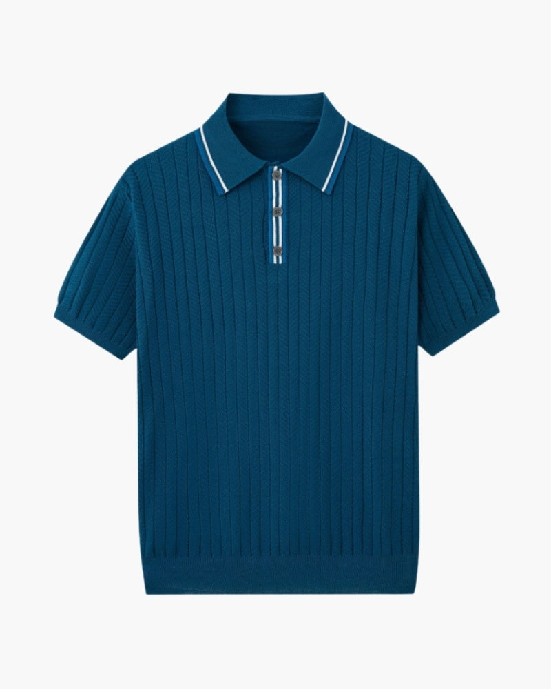 Polo Riviera – Textured Retro Knit