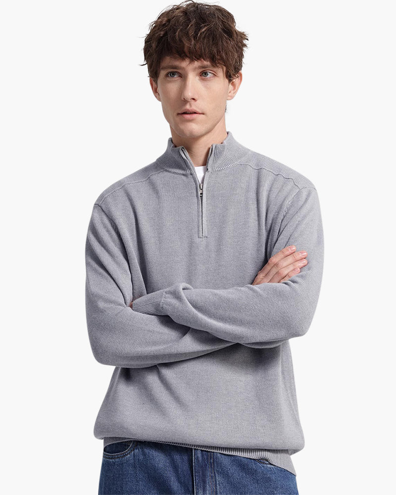 Tricô Milano – Half Zip Essential