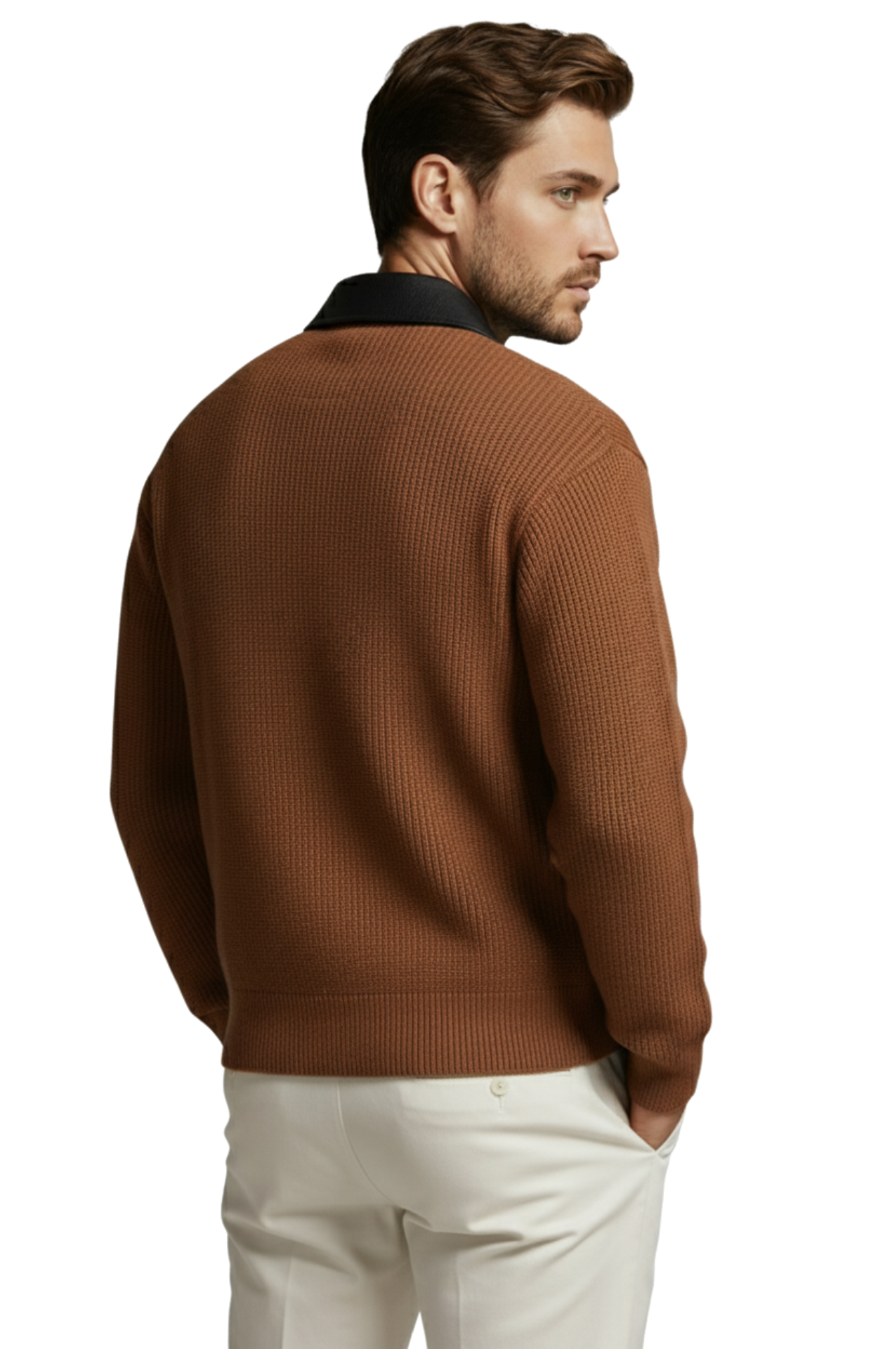 Jaqueta Monteliano – Knit & Leather Edition